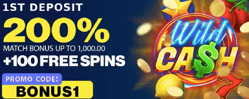 America777 Casino Welcome bonus