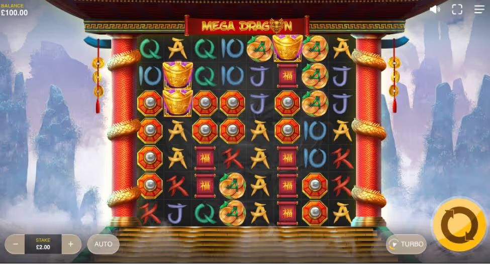 Mega Dragon Slot Design