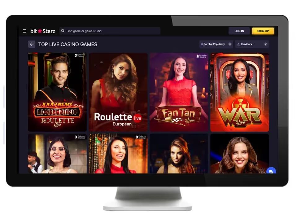 bitstarz live casino desktop