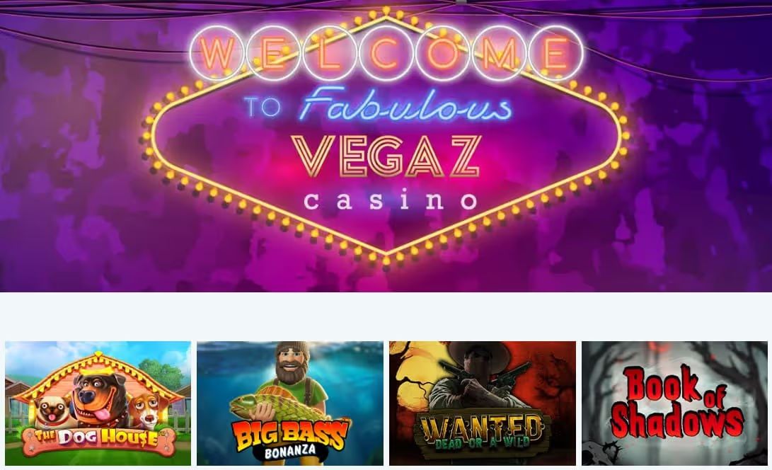 vegaz casino online games