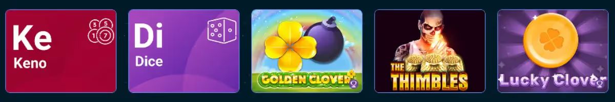 Rollino Casino Mini Games