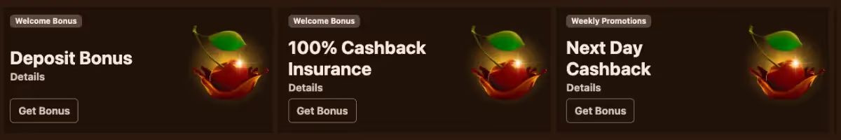 Cocoa Casino Bonuses