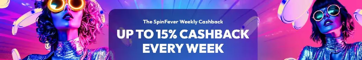 SpinFever Casino Cashback Bonus