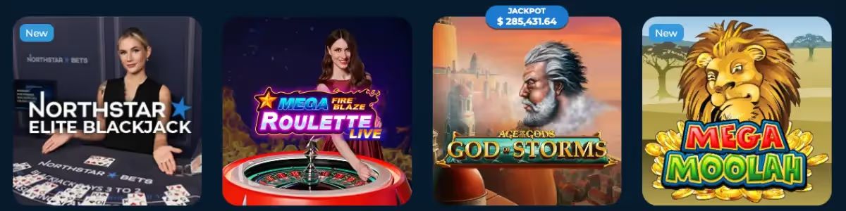 Northstar bets Casino games