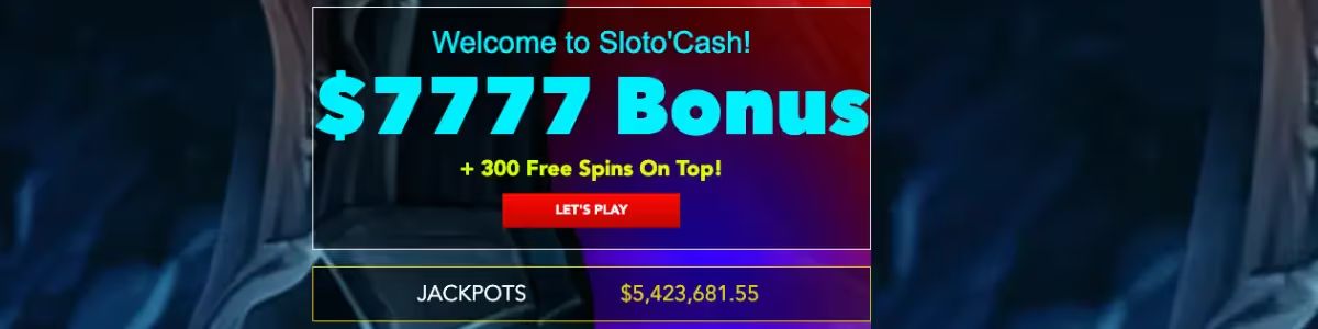 Slotocash Casino Welcome Bonus