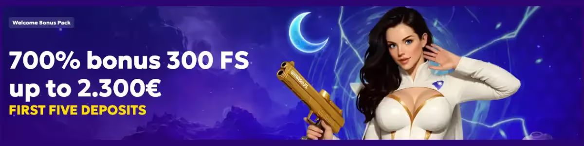 Winarius Casino Welcome Bonus Pack