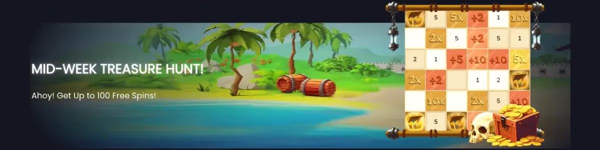 Winissimo Casino Mid Week Treasure Hunt