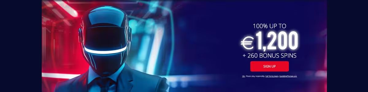 Captain Spins Casino Welcome Bonus Screenshot