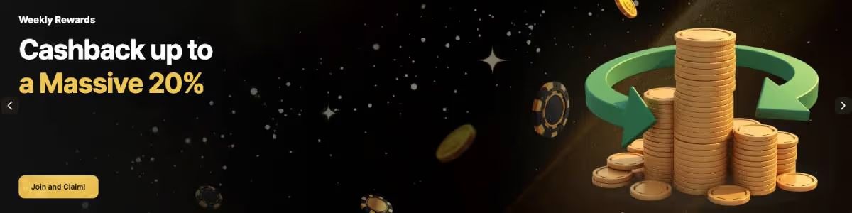 Dreamplay.bet Casino weekly rewards Screenshot