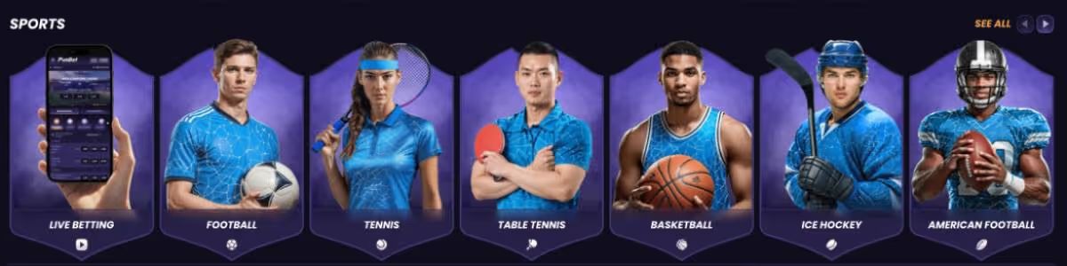 Funbet Casino and sportsbookk screenshot