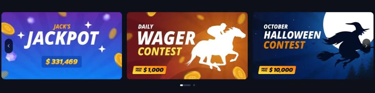 Jacks Club Casino Screenshot