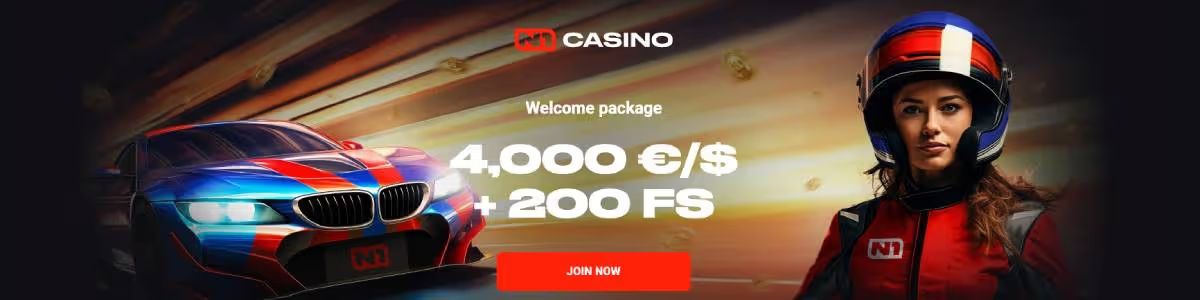 N1 Casino Welcome Bonus Screenshot