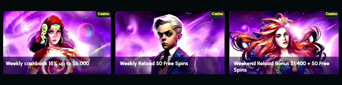 NovaJackpot Casino Bonuses