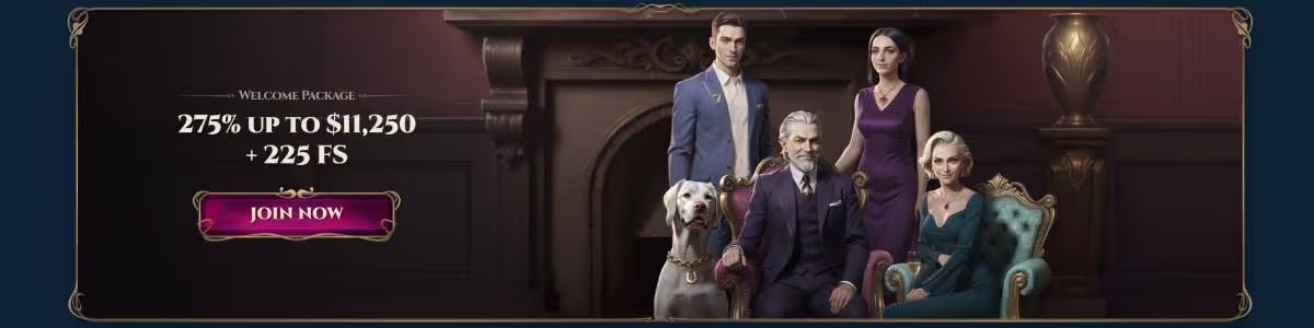 RichRoyal Casino Welcome Bonus Screenshot