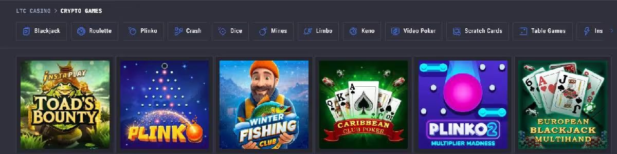 LTC Crypto Games