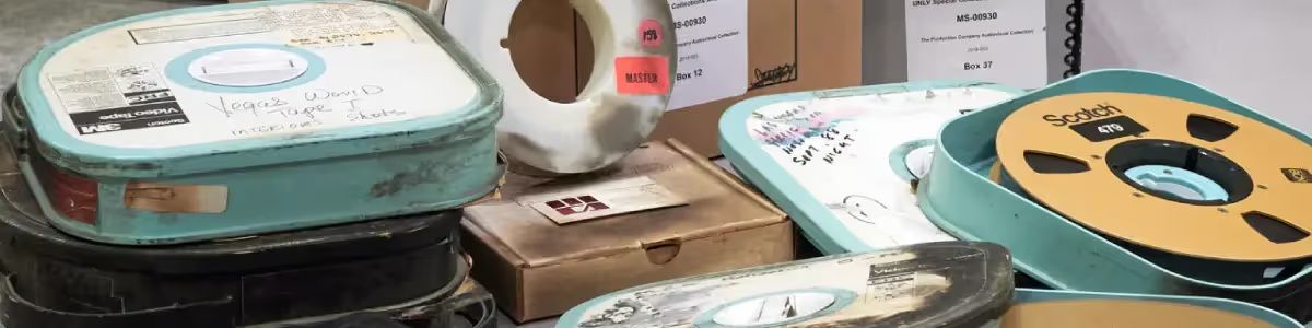 Archived tapes, old video recordings