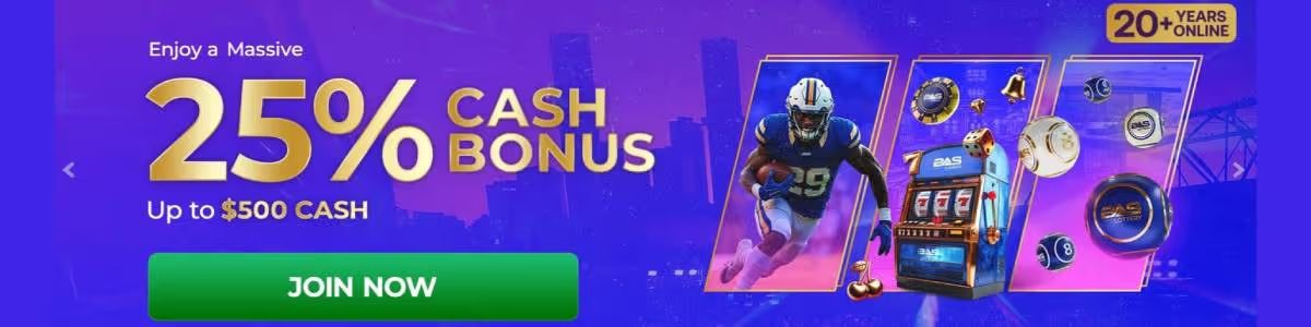 BetAnySports.eu welcome bonus Screenshot