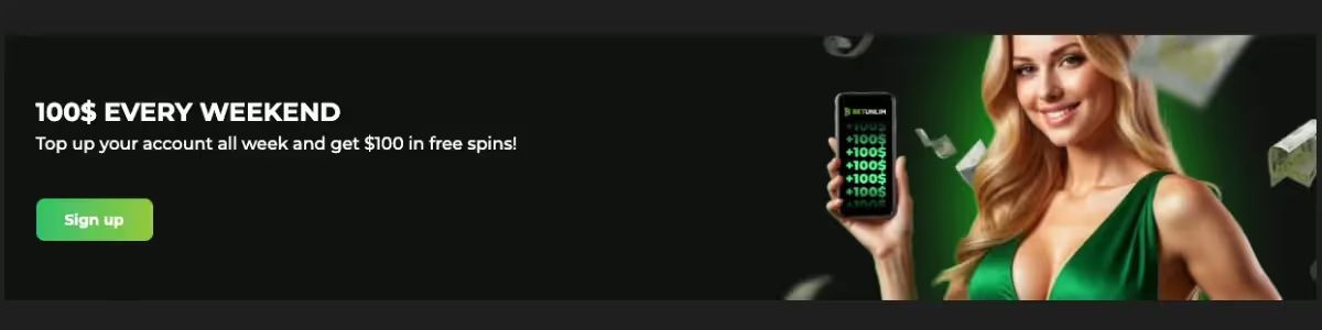 Betunlim Casino Bonuses