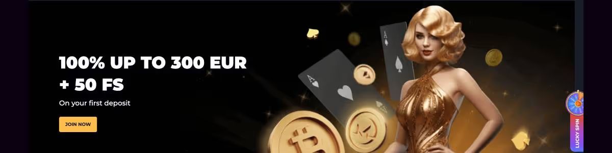 Bety Casino welcome bonus screenshot