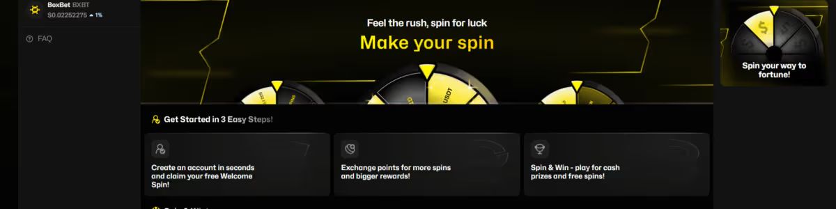 BoxBet Welcome Bonus