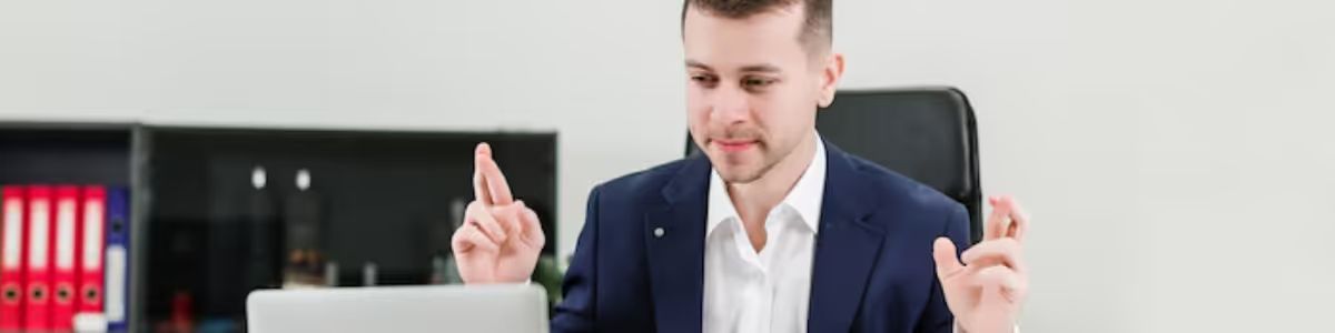 Gambling Budget management, image of a businessman