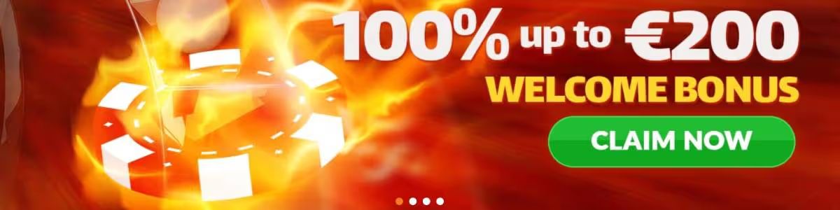Hot.Bet Casino Welcome Bonus Screenshot