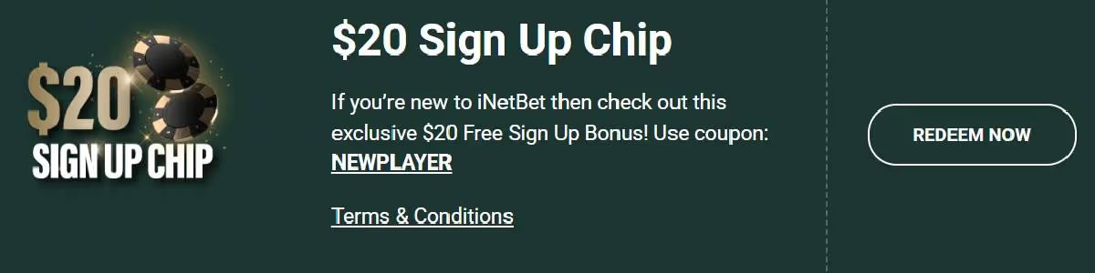 iNetBet Casino No Deposit Bonus