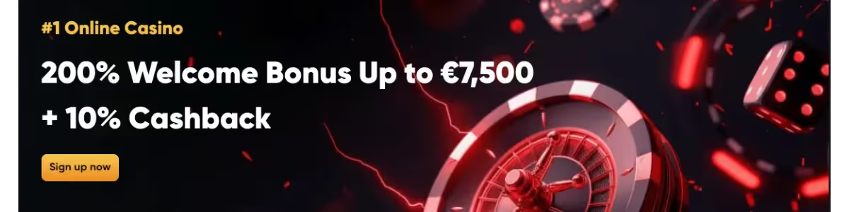 Instant Casino welcome bonus screenshot