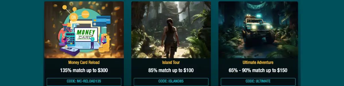 Island Rels Casino Bonuses