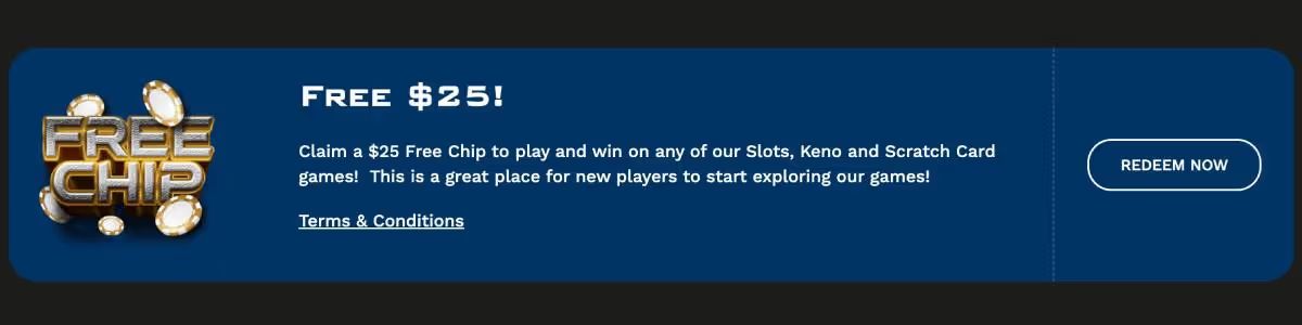 Kudos Casino Bonus Screenshot