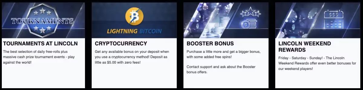 Lincoln Casino Bonuses