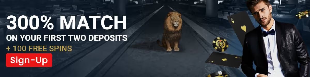 Lion Slots Welcome Bonus