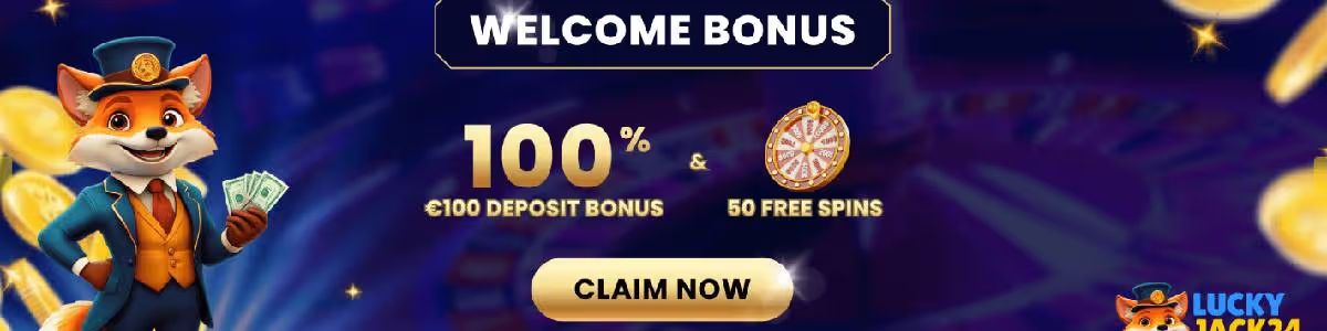 LuckyJack24 Welcome Bonus