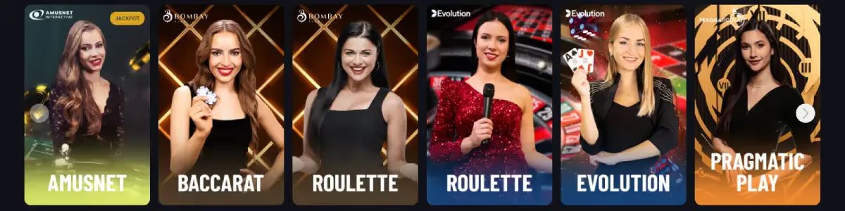 Powerbet777 casino review, image of live table game options