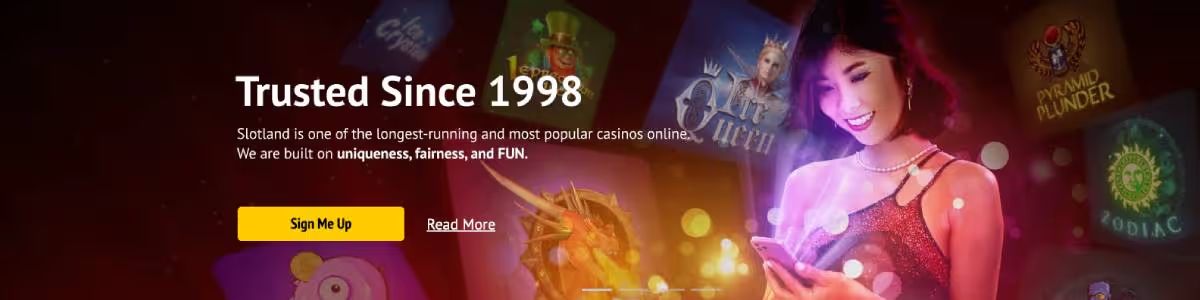 Slotland Casino Screenshot