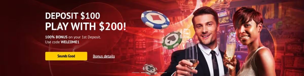 Slotland Casino Welcome Bonus Screenshot