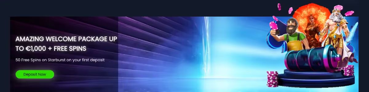 SpinzWin Welcome Bonus Screenshot