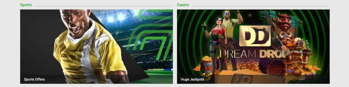 Unibet Casino and Sportsbook Screenshot