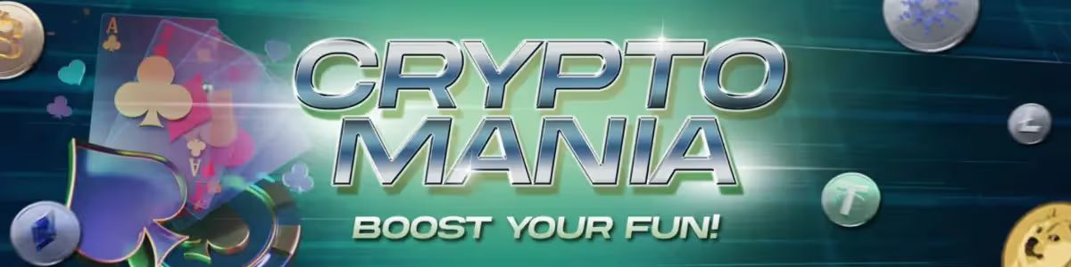 Vegas Crest Casino Review, image of crypto mania welcome bonus