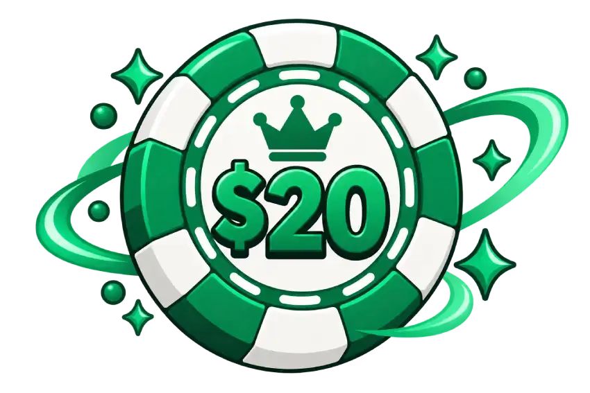 $20 No Deposit Bonus Codes October 2026 | Free $20 Chips