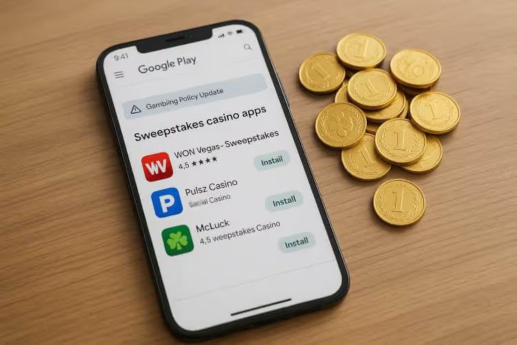 Google Sweepstakes Casino Policy Tightens On Play Store