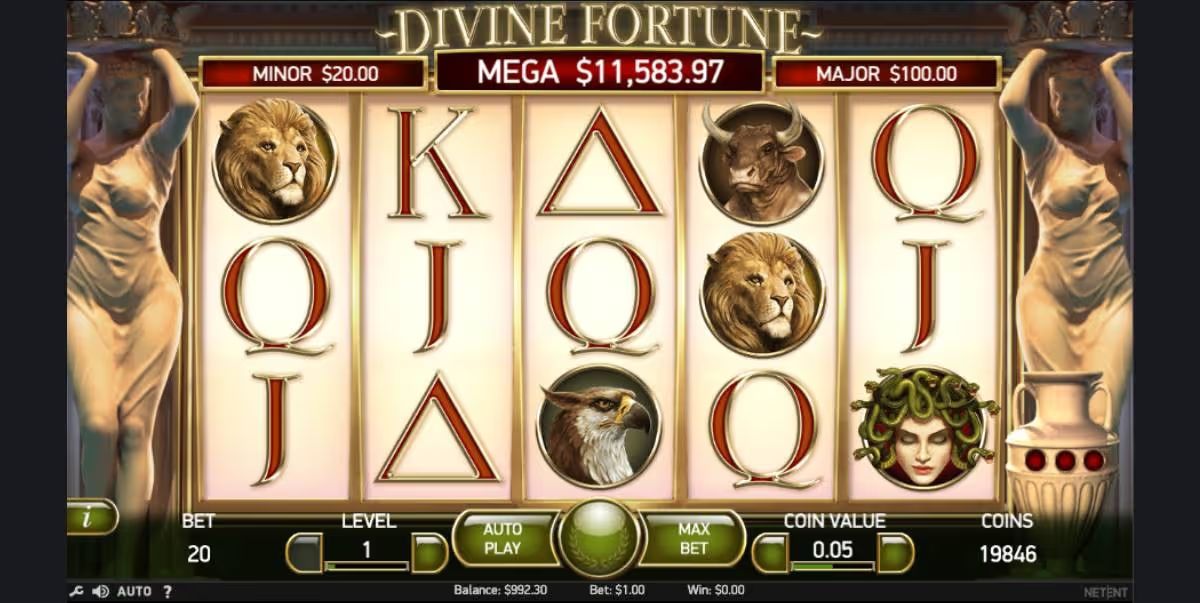 Divine Fortune Slot screenshot