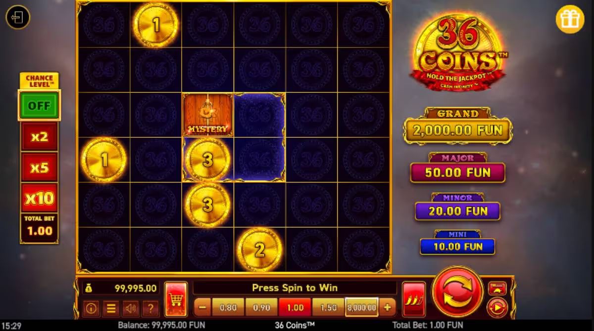 36 Coin Gold Edition Slot image