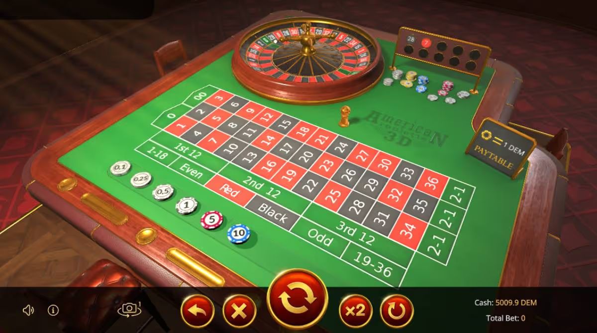 American Roulette 3D Screenshot