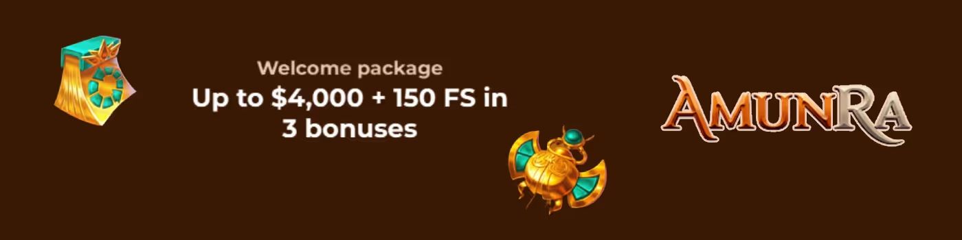 Amunra Casino Welcome Package