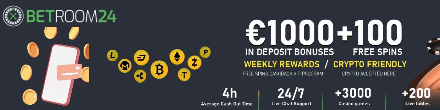 Betroom24 Welcome bonus