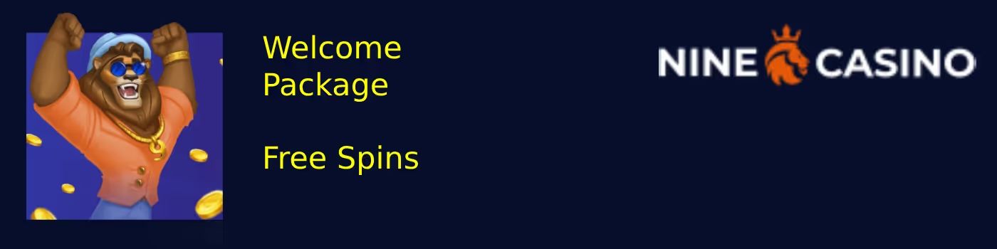 ninecasino welcome package