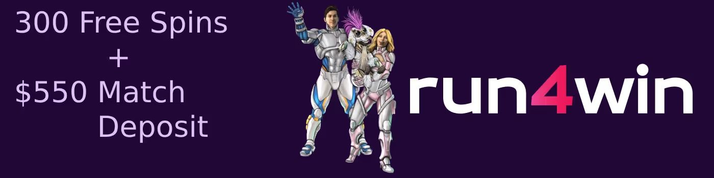 run4win casino welcome package