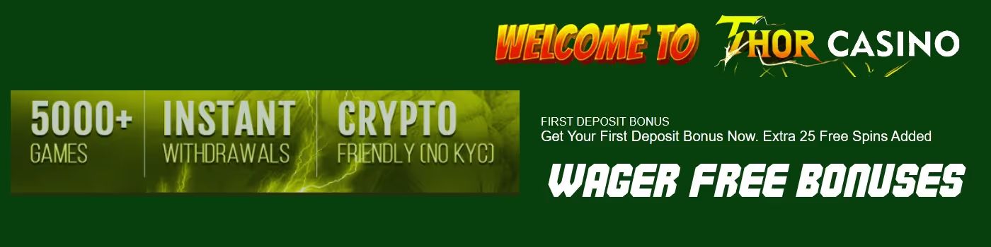 ThorCasino Welcome Bonus