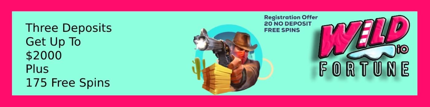 WildFortune Casino Welcome Bonus